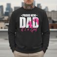 Cool Parent Apparel Proud New Dad It's A Girl Classic Fit Short Sleeve Crew Neck T-Shirt Small Men Sweatshirt