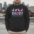 Cute Daddy Saurus Dad Dinosaur Birthday Boy Girl Family Men Sweatshirt