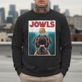 Cute English Mastiff Jowls Burger Bullmastiff Dog Mom Dad Men Sweatshirt