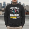 Dad To Be 2026 Loading Dad Est 2026 Promoted To Daddy Men Sweatshirt