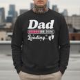 Dad To Be 2026 Loading Pink Pregnancy Reveal New Dad Daddy Men Sweatshirt