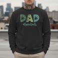 Dad Asaurus Dinosaur Birthday Mom Dad Birthday Boy T-Rex Men Sweatshirt