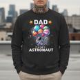 Dad Of The Astronaut Space Theme First Birthday Party Men Sweatshirt