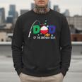 Dad Of The Big One Fishing Boy First Birthday Ofishally Men Sweatshirt