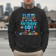 Dad Of The Birthday Boy Aquarium Sea Animals Matching Men Sweatshirt Dad Of The Birthday Boy Aquarium Sea Animals Matching Men Sweatshirt