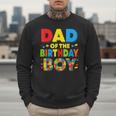 Dad Of The Birthday Boy Building Block Birthday Men Sweatshirt Dad Of The Birthday Boy Building Block Birthday Men Sweatshirt
