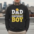 Dad Of The Birthday Boy Construction Birthday Party Hat Men Men Sweatshirt