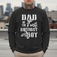 Dad Of The Birthday Boy Dirt Bike Men Sweatshirt