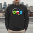 Dad Of The Birthday Boy Birthday Fishing Family Men Sweatshirt
