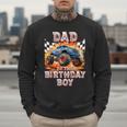 Dad Of The Birthday Boy Monster Truck Birthday Men Sweatshirt