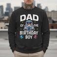 Dad Of The Birthday Boy Police Car Policeman Police Officer Men Sweatshirt