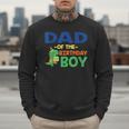 Dad Of The Birthday For Boy Saurus Rex Dinosaur Party Men Sweatshirt