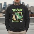 Dad Of The Birthday BoyRex Dinosaur Family Party Men Sweatshirt