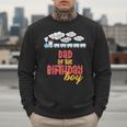 Dad Birthday Boy Train I'm 2 Two Yr Old Chugga Engine Men Sweatshirt