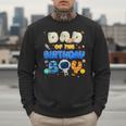 Dad Of The Birthday Boy Two The Moon Space Family Matching Men Sweatshirt