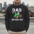 Dad Of The Birthday Boy Vintage Farm Tractor Party Family Men Sweatshirt