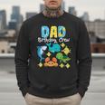 Dad Birthday Crew Sea Ocean Fish Aquarium Bday Party Men Sweatshirt