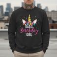 Dad Of The Birthday Girl Father Unicorn Birthday Small Men Sweatshirt Dad Of The Birthday Girl Father Unicorn Birthday Small Men Sweatshirt