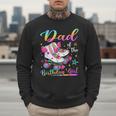 Dad Of The Birthday Girl Rolling Skate Family Matching Men Sweatshirt