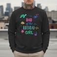 Dad Of The Birthday Girl Under Sea Theme Matching Family Men Sweatshirt