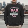 Dad Of The Birthday Girl Shirt Winter Onederland Family Men Sweatshirt