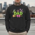 Dad Of The Birthday Girl Witch Family Party Decorations Men Sweatshirt