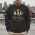 Dad Of The Birthday Princess Girls Party Small Men Sweatshirt