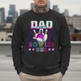 Dad Of The Bowler Girl Matching Family Bowling Birthday Men Sweatshirt