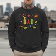 Dad Building Blocks Birthday Boy Men Sweatshirt