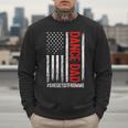 Dad Dance She Get It From Me Proud Dancer Dad USA Flag Men Men Sweatshirt