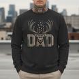 Dad Deer Hunting Camo Father Hunters Buck Camouflage Nature Men Sweatshirt