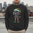 The Dad Elf Shirt Matching Family Dad Christmas Elf Men Sweatshirt