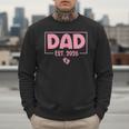 Dad Est 2026 Logo Daddy 2026 Soon To Be New Father 2026 Men Sweatshirt