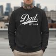 Dad Established 2014 Father's Day Men Sweatshirt