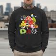 Dad Farm Animal Birthday Family Matching Party Men Sweatshirt