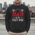 Dad Of The Fast One 1st Birthday Racing Car Family Men Sweatshirt