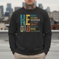 Dad Fathers Day Christian Jesus He Is Smart Brave Men Sweatshirt