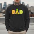 Dad Fruitarian Lover Summer Father Fruit Slice Men Sweatshirt