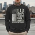 Dad Grandpa Veteran Great Grandpa Men Sweatshirt