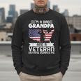 Dad Grandpa Veteran Nothing Scares Patriotic Veterans Day Men Sweatshirt