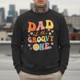 Dad Of The Groovy One 1st Birthday Pregnancy Announcement Men Sweatshirt Dad Of The Groovy One 1st Birthday Pregnancy Announcement Men Sweatshirt