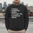 Dad Handyman Hardware Store Tools Men Sweatshirt