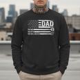 Dad The Man The Myth The Grill Master USA Flag Father's Day Men Sweatshirt Dad The Man The Myth The Grill Master USA Flag Father's Day Men Sweatshirt