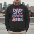 Dad And Mom Of The Birthday Girl Party Decor Family Matching Men Sweatshirt