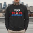 Dad And Mom Spider Family Matching Birthday Halloween Men Sweatshirt