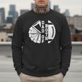 Dad Of Both Proud Football And Cheer Dad Men Sweatshirt