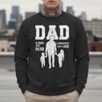 Dad Sons First Hero Daughter Love For Father's Day Men Sweatshirt