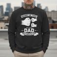 Dad Squared Fathers Day Dad Of Two Cool Daddy Of 2 Men Sweatshirt