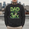 Dad Of The Three Rex Birthday Boy Dinosaur Family Matching Men Sweatshirt