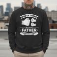 Dad Of Twins 2024 Father Twice As Cool Father's Day Twin Dad Men Sweatshirt